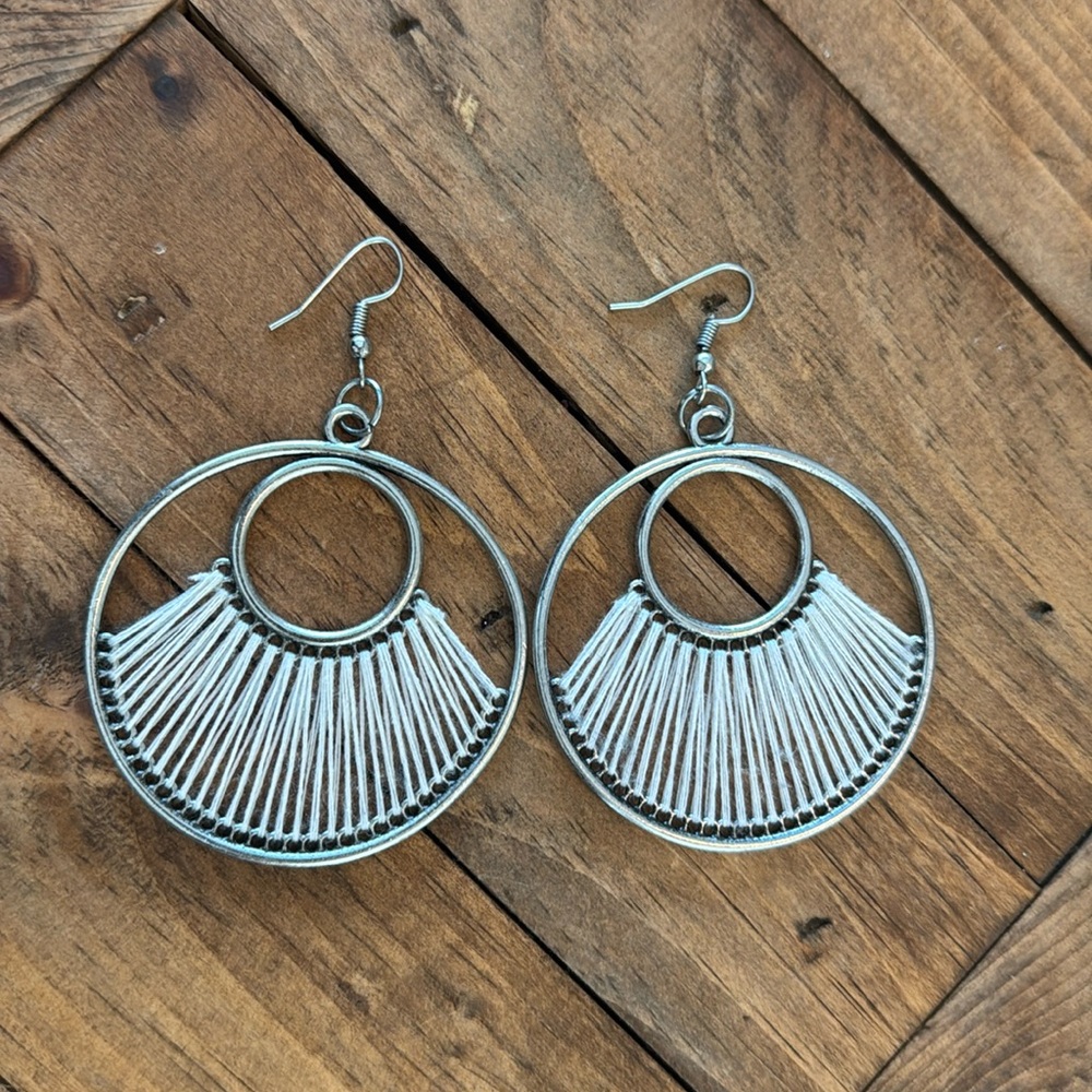 Woven Paparazzi Earrings